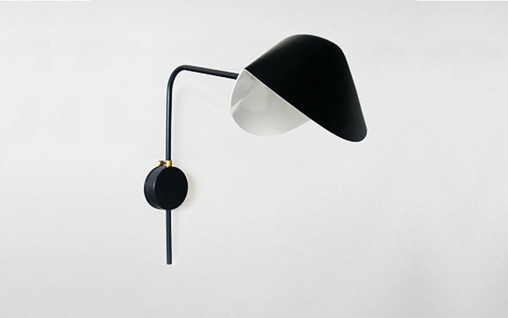 Antony Wall Lamp by Serge Mouille Wall Lamps Antony Wall Lamp by Serge Mouille Wall Lamps